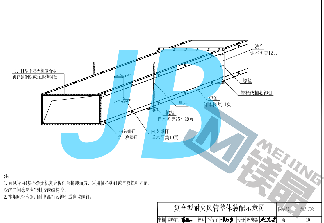 55世纪
厂家分享：防排烟管道耐火极限具体做法